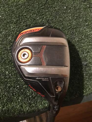 Cobra King F7 Baffler Tech 20.5* 3-4 Hybrid Stiff Fujikura Pro 75h Graphite