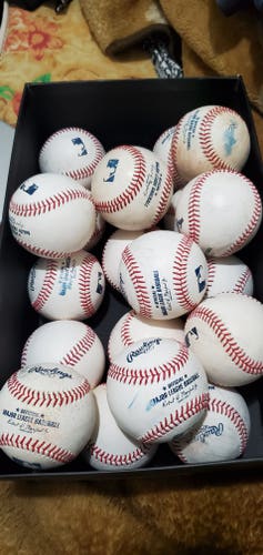 Used Rawlings Official Major League Baseballs 24 Pack (2 Dozen)