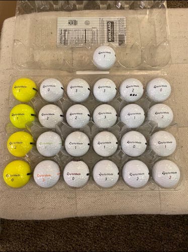 25 TaylorMade Distance+ Golf Balls