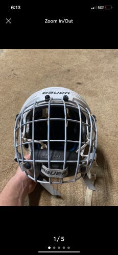 Used Small Bauer Re-akt 65 Helmet