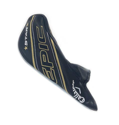 NEW Callaway Golf Epic Star Black/Gold Hybrid Headcover