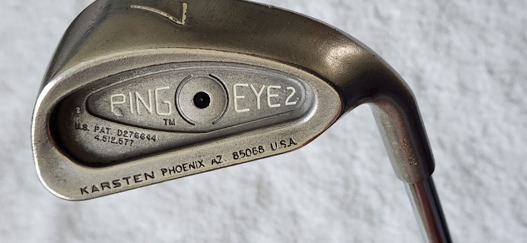 Men's Ping Eye 2 Black Dot 7 Iron RH; Ping ZZ Lite Steel Shaft