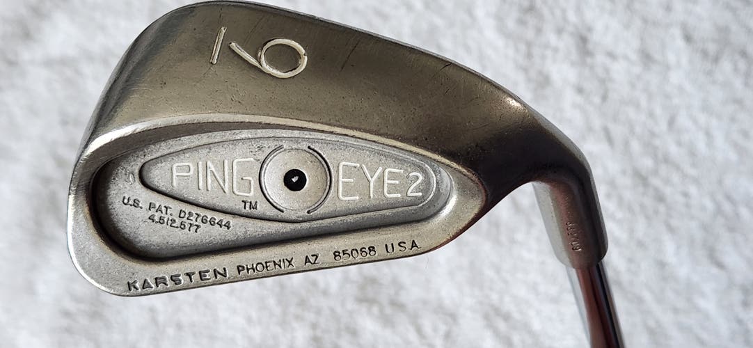 Men's Ping Eye 2 Black Dot 9 Iron RH; Ping ZZ Lite Steel Shaft