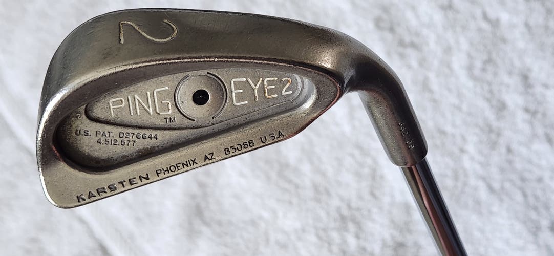 Men's Ping Eye 2 Black Dot 2 Iron RH; Ping ZZ Lite Steel Shaft