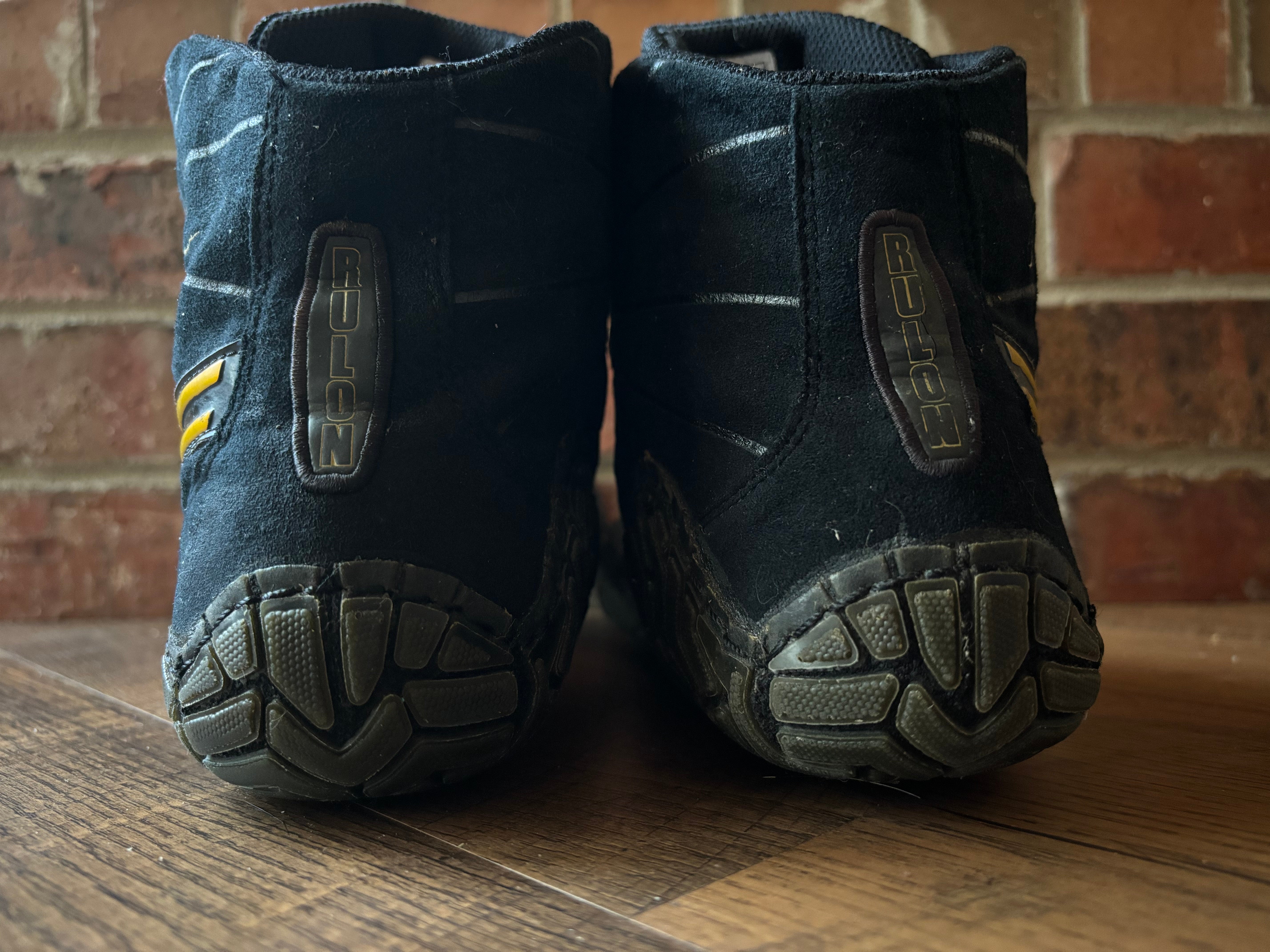 Custom 2008 Rulon Wrestling Shoes Black Gold Men\'s Sz 7.5 (Fit Big) Rulons‎ RARE King Kong Samurai Speed Youth Wrestling Shoes - Kong | RUDIS main image 3