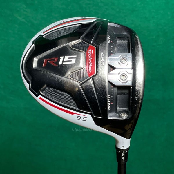 TaylorMade R15 460 9.5° Driver Mitsubishi Kai'li Red 60S Graphite Stiff W/Hc