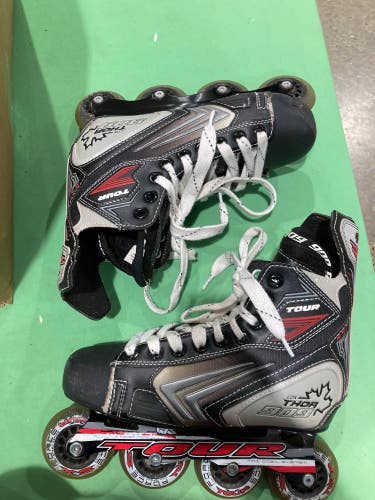 Used Senior Tour Thor 909 Inline Skates Regular Width Size 8