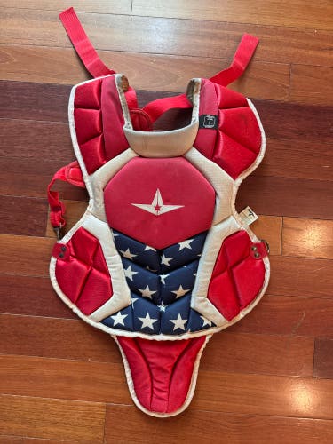 All-Star System 7 S7 Patriotic Youth Catchers Chest Protector