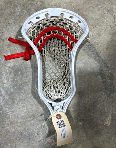 White Used Attack & Midfield Maverik Kinetik 2.0 Strung Head