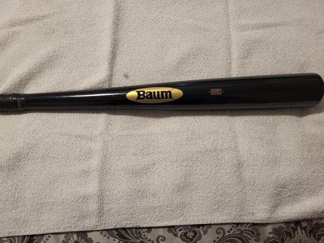 New 2023 Baum Gold Stock BBCOR Certified Bat (-3) Wood 28 oz 31"