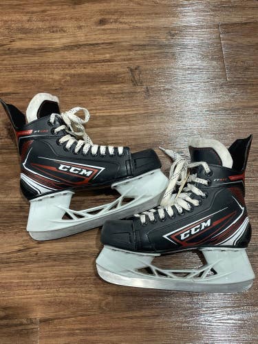 Used Intermediate CCM JetSpeed FT440 Hockey Skates Regular Width Size 5