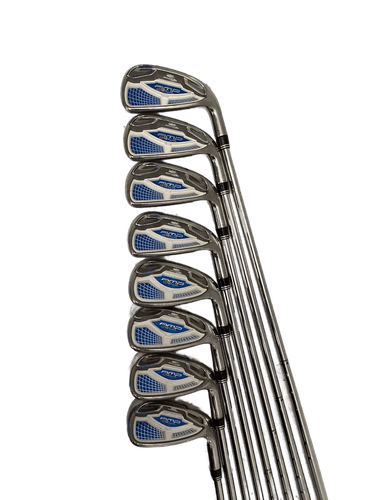 Used Cobra Amp Cell 4i-gw Aw Regular Flex Steel Shaft Iron Sets