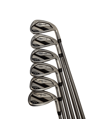 Used Callaway Mavrik 6i-pw Regular Flex Graphite Shaft Iron Sets