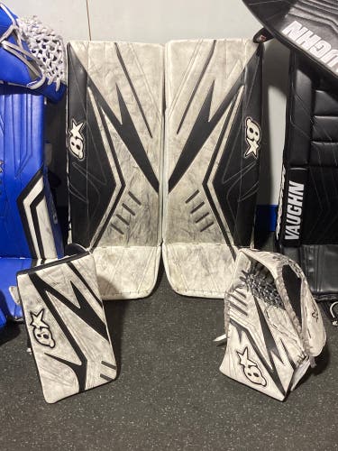 Used  Brian's Regular Pro Stock Optik 2 Goalie Full Set