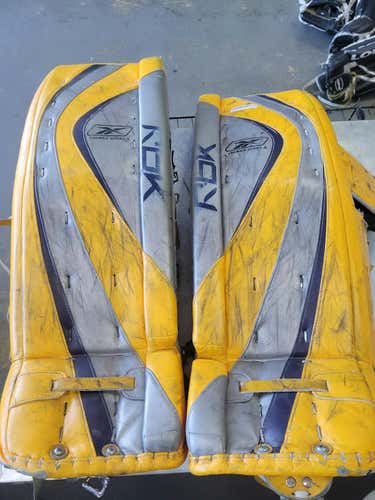 Used Reebok Premier Series Ii 32" Goalie Leg Pads