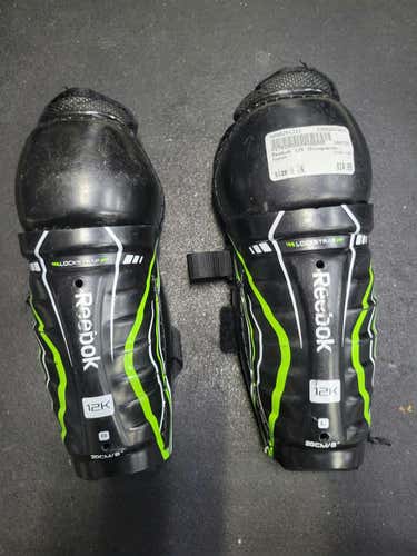 Used Reebok 12k 8" Hockey Shin Guards