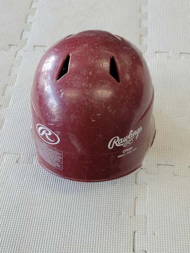 Used Rawlings Batting Helmet 6 5 8-6 3 4 Sm Baseball And Softball Helmets