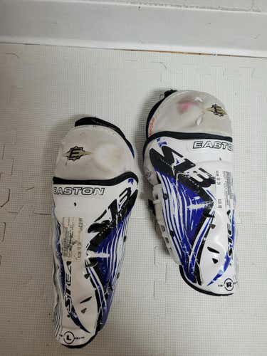 Used Easton Stealh Shinguards 10" Hockey Shin Guards