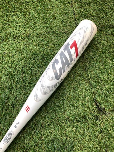 Used 2017 Marucci CAT7 Bat USSSA Certified (-5) Alloy 26 oz 31"