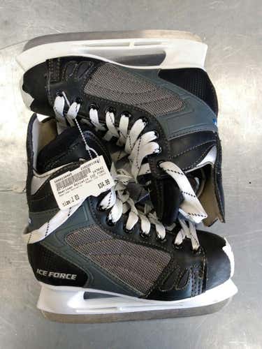 Used American Athletic Ice Force Junior 03 Ice Skates Ice Hockey Skates