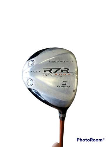 Used Affinity Rzr Burn 5 Wood Graphite Regular Golf Fairway Woods