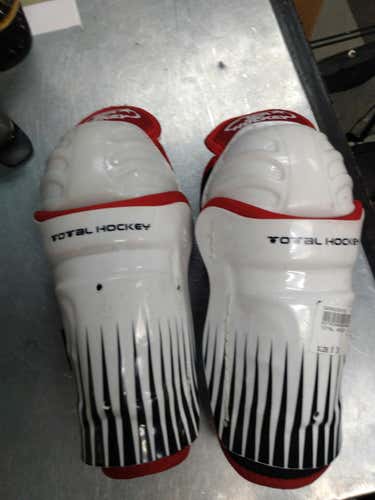 Used Total Hockey 8" Ice Hockey Shin Guards