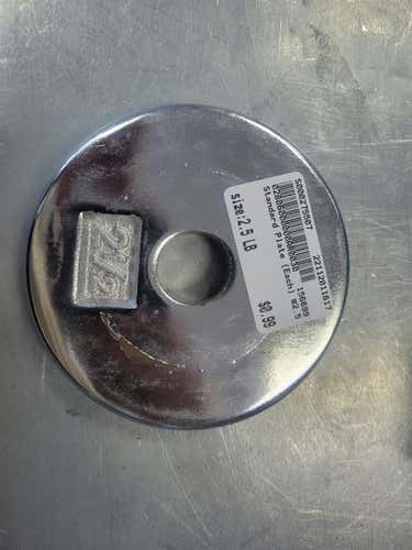 Used 2.5 Lb Standard Plate Sets