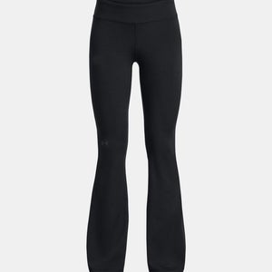 Under Armour UA 2013 Low Rise Fitted Flare All Season Leggings Black Women's S