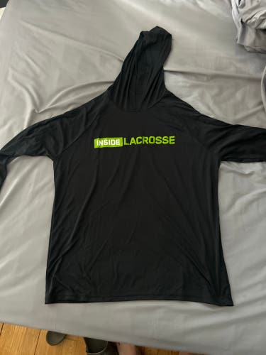 Inside Lacrosse XL Long Sleeve Hooded Shirt