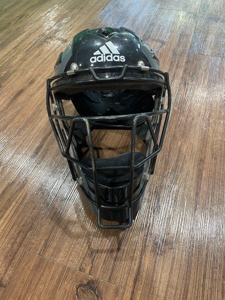 Used Adidas Captain Catcher's Helmet Size: 6 1/4 - 7"