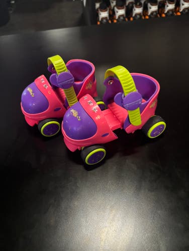 Pink And Purple Roller skates