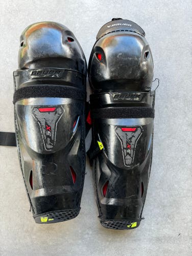 Used Senior Bauer 15"  X Shin Pads