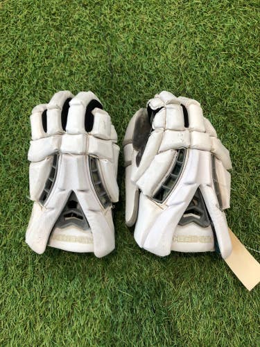 Used Goalie Maverik Rome Lacrosse Gloves 13"