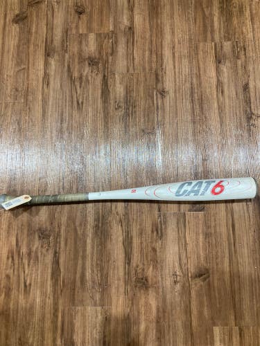 Used Kid Pitch (9YO-13YO) Marucci CAT6 Bat BBCOR Certified (-3) Alloy 28 oz 31"