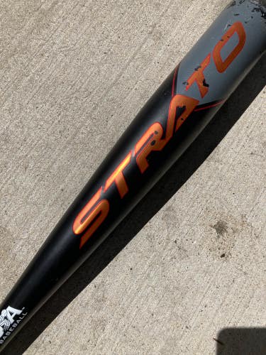 Used Kid Pitch (9YO-13YO) AXE Strato Bat USABat Certified (-8) Alloy 24 oz 32"