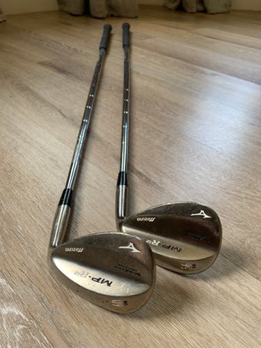 (Used) Mizuno MP-R12 Wedge Set / Sand 54° Lob 58° Wedge Flex Steel Shafts