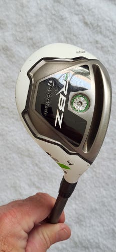 Women's TaylorMade RBZ RocketBallz 4 Hybrid 22° RH; Graphite Shaft