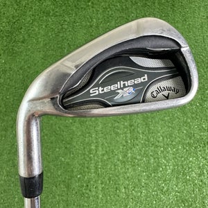 READ Callaway Steelhead XR 6 Iron KBS Tour 90 Regular Flex Left Handed 37.75”