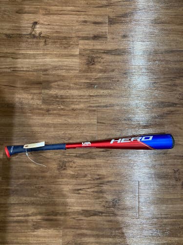 Used Kid Pitch (9YO-13YO) AXE Hero Bat USABat Certified (-11) Alloy 16 oz 27"