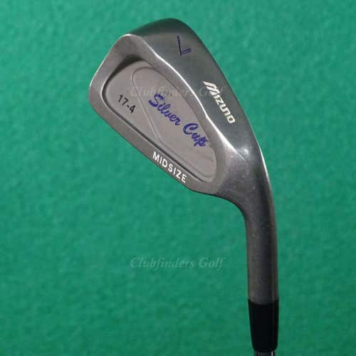 Lady Mizuno Silver Cup Midsize 17-4 Single 7 Iron Factory Steel Ladies