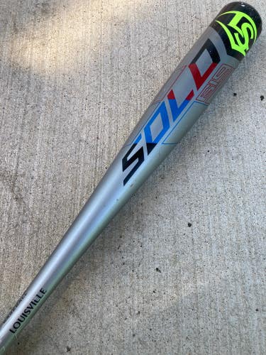 Used Kid Pitch (9YO-13YO) 2019 Louisville Slugger Solo 619 Bat USABat Certified (-11) Alloy 20 oz 31