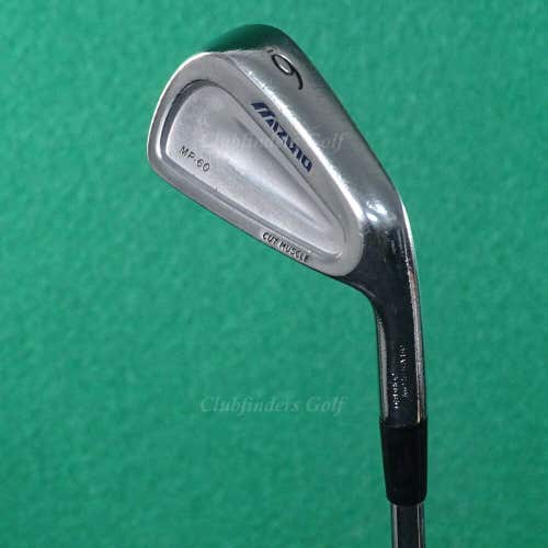 Mizuno MP-60 Cut Muscle Forged Single 6 Iron Dynamic Gold S300 Steel Stiff