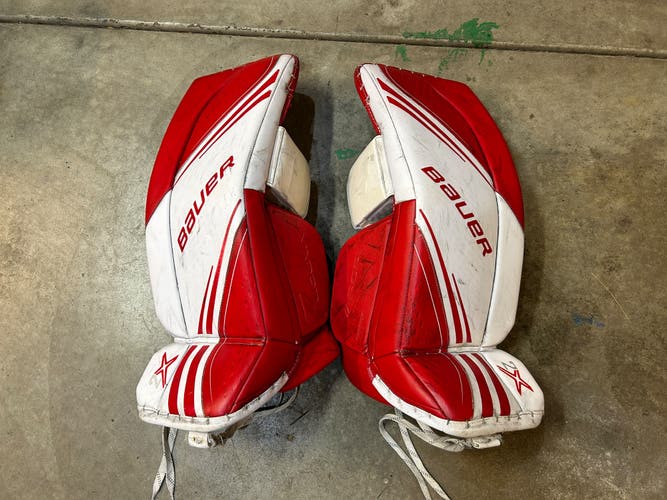 30"/Int Small Bauer Vapor 2X Goalie Leg Pads