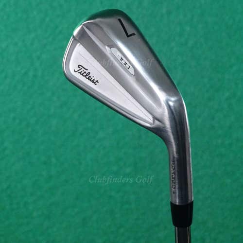 Titleist 2021 T100 Forged Single 7 Iron Dynamic Gold X100 Steel Extra Stiff