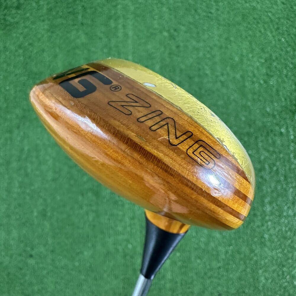 Ping Zing Karsten Blonde 3 Gold Fairway Wood Driver KT-M Steel