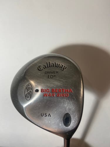Callaway Big Bertha War Bird 10* Driver Firm Graphite Shaft
