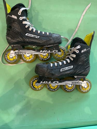 Used Senior Bauer RS Inline Skates Regular Width Size 6