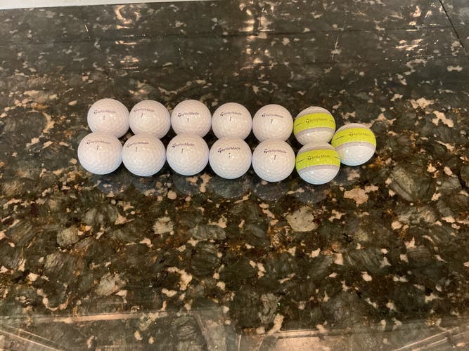 New TaylorMade TP5 Balls 12 Pack (1 Dozen) plus 1… total of 13 new balls