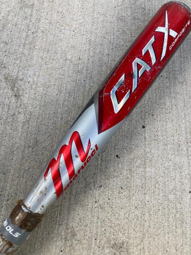 Used Kid Pitch (9YO-13YO) Marucci CAT X Composite Bat USSSA Certified (-10) Composite 20 oz 30"