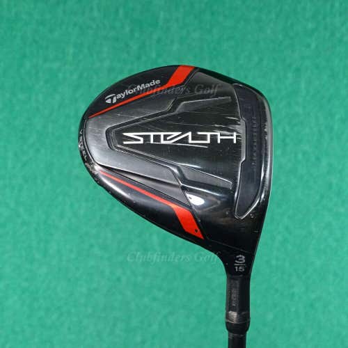 TaylorMade Stealth 15° Fairway Wood 3 Fujikura Atmos FW 5-R Regular w/HC